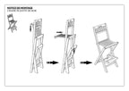 Fun - Tabouret Bar De Jardin - Marron