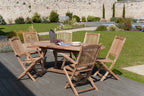 Fun - Table De Jardin 6/8 Pers - Marron