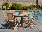 Fun - Table De Jardin 6/8 Pers - Marron