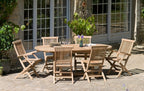 Fun - Table De Jardin 6/8 Pers - Marron