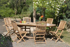 Fun - Table De Jardin 6/8 Pers - Marron