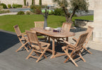 Fun - Table De Jardin 6/8 Pers - Marron