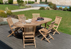 Fun - Salon De Jardin 8/10 Pers - Marron