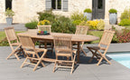 Fun - Salon De Jardin 8/10 Pers - Marron