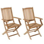 Fun - Lot De 2 Fauteuils Jardin - Marron