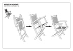 Fun - Lot De 2 Fauteuils Jardin - Marron