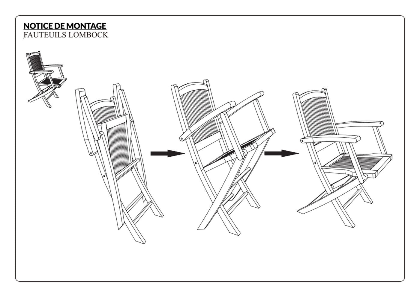 Fun - Lot De 2 Fauteuils Jardin - Marron