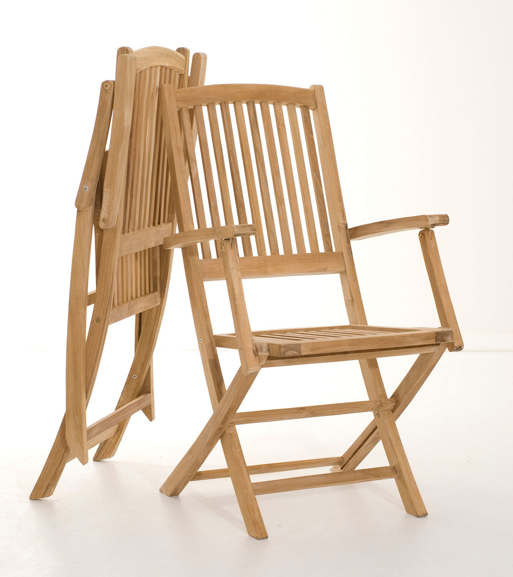 Fun - Lot De 2 Fauteuils Jardin - Marron