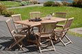 Fun - Lot De 2 Chaises Jardin - Marron