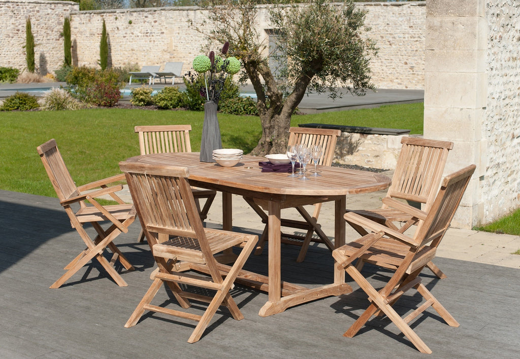 Fun - Lot De 2 Fauteuils Jardin - Marron