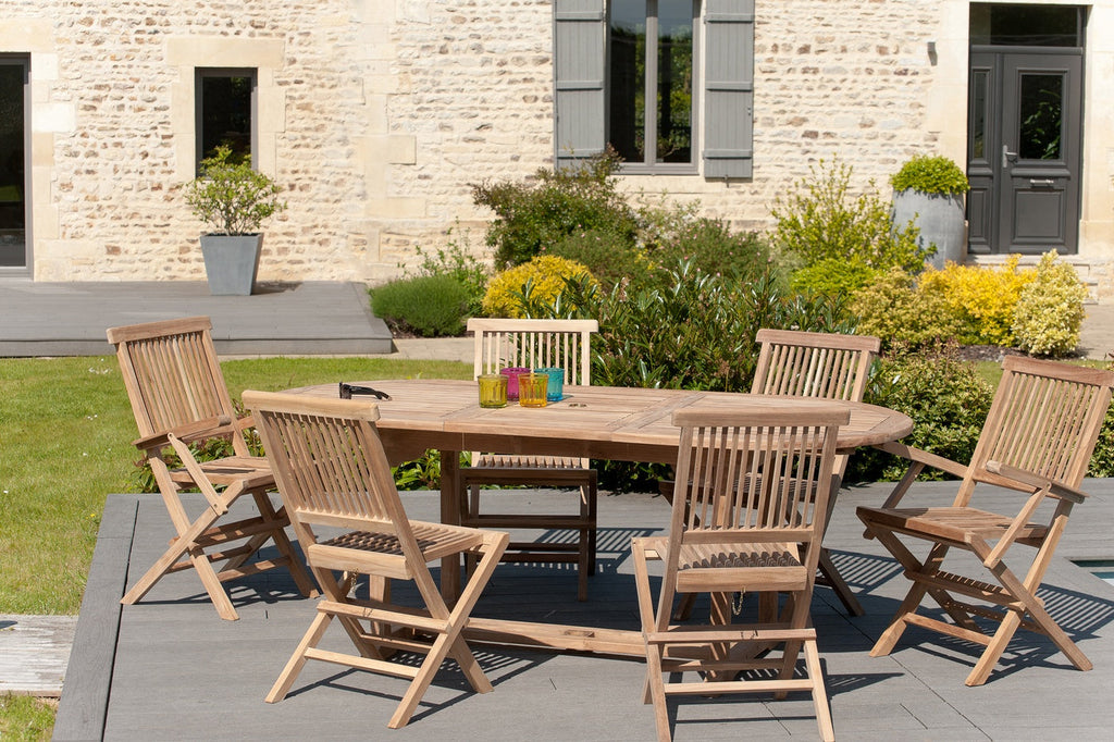 Fun - Lot De 2 Fauteuils Jardin - Marron