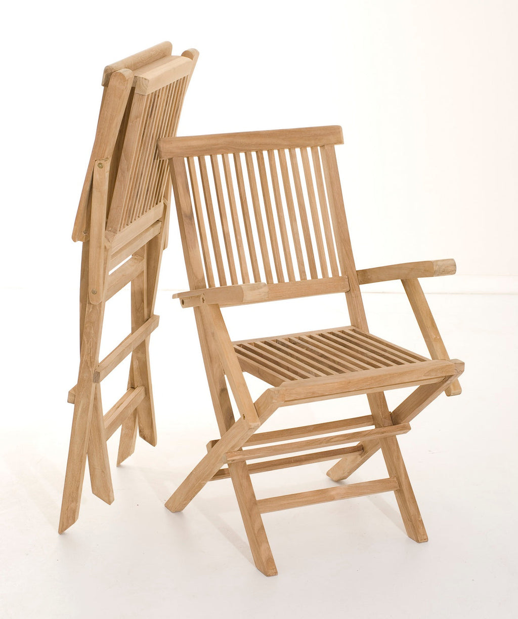 Fun - Lot De 2 Fauteuils Jardin - Marron