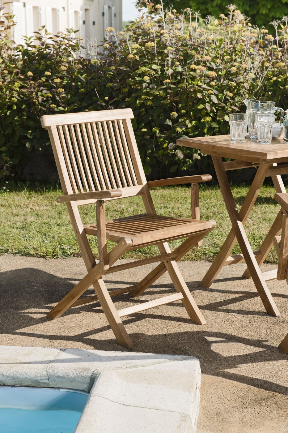 Fun - Lot De 2 Fauteuils Jardin - Marron