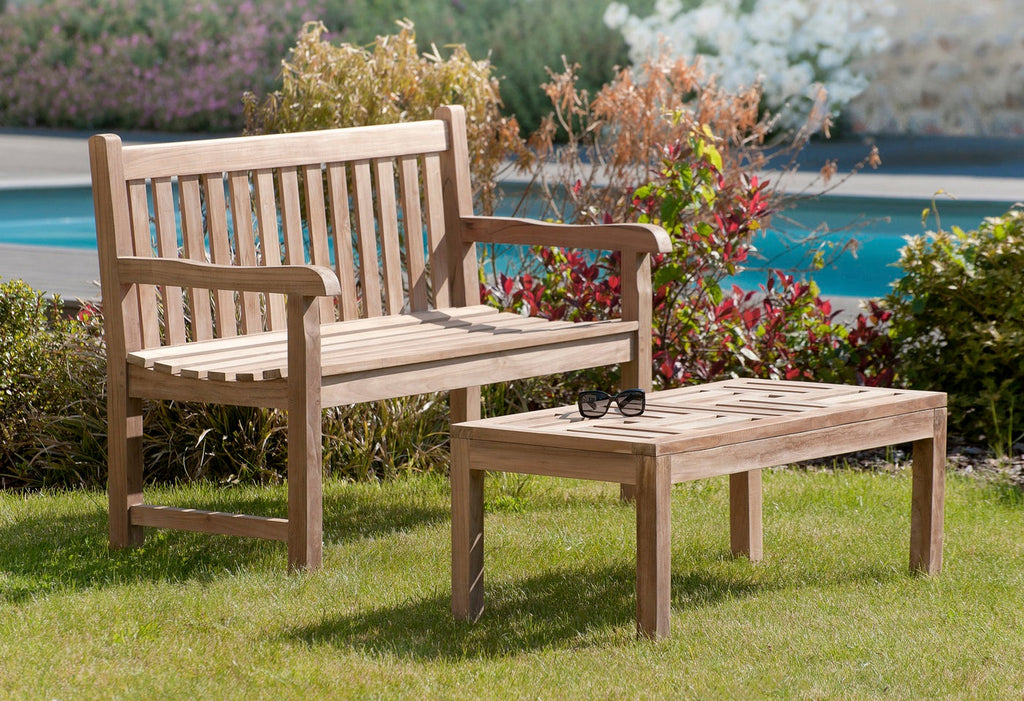 Fun - Banc De Jardin - Marron