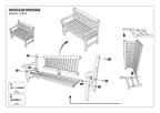 Fun - Banc De Jardin - Marron
