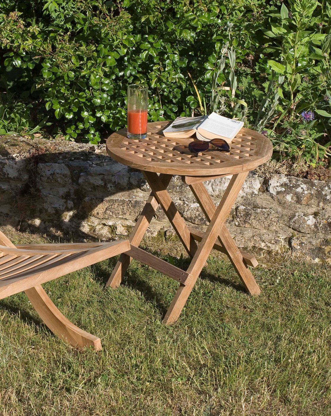 Fun - Table Pique-Nique De Jardin - Marron