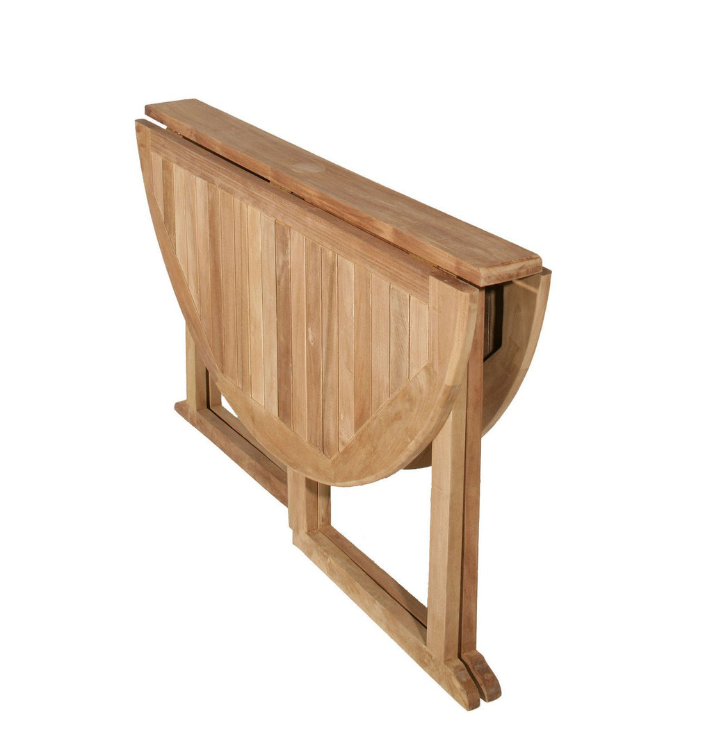 Fun - Table De Jardin 4/5 Pers - Marron