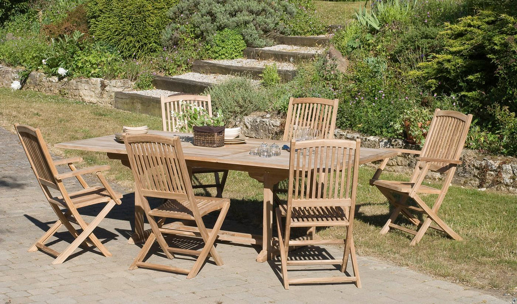 Fun - Table De Jardin 8/10 Pers - Marron