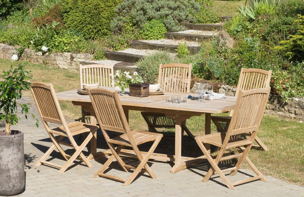 Fun - Table De Jardin 8/10 Pers - Marron