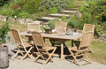 Fun - Table De Jardin 8/10 Pers - Marron