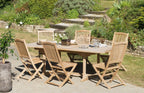 Fun - Table De Jardin 8/10 Pers - Marron
