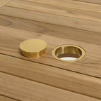 Fun - Table De Jardin 8/10 Pers - Marron
