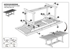 Fun - Table De Jardin 8/10 Pers - Marron