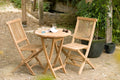Fun - Table De Jardin 2 Pers - Marron
