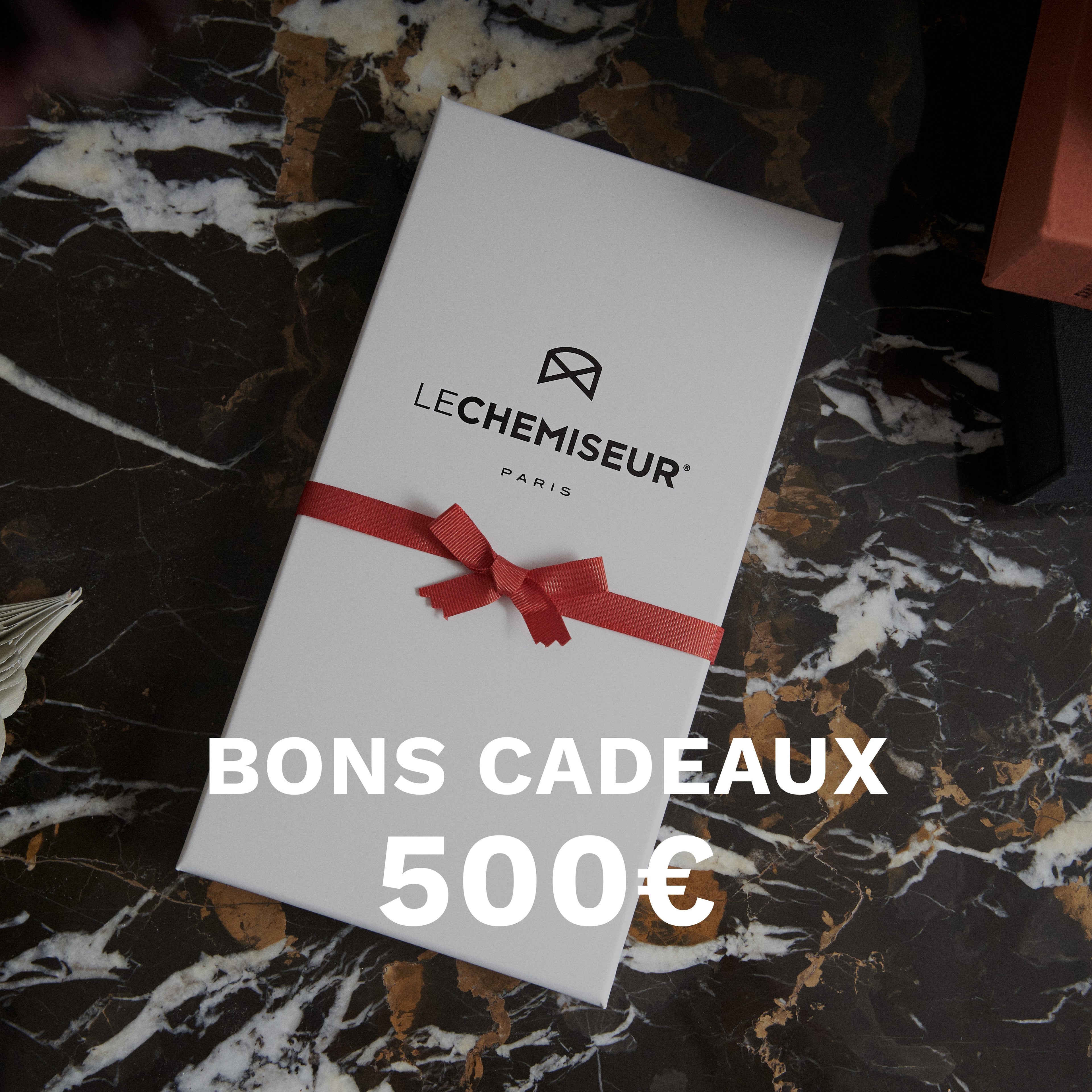 Bon Cadeau - Chemise Sur Mesure - 500 Euros