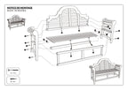 Fun - Banc De Jardin - Marron