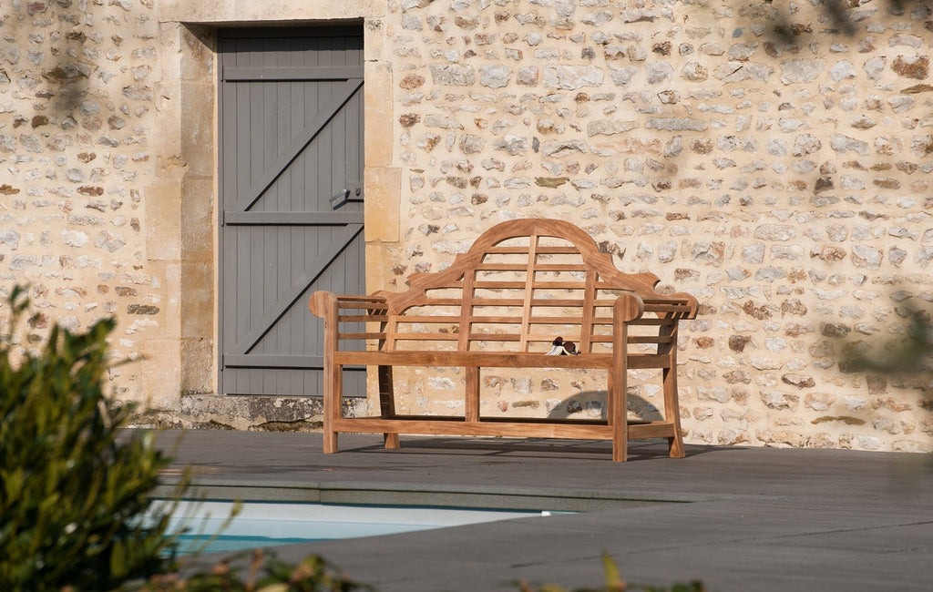 Fun - Banc De Jardin - Marron