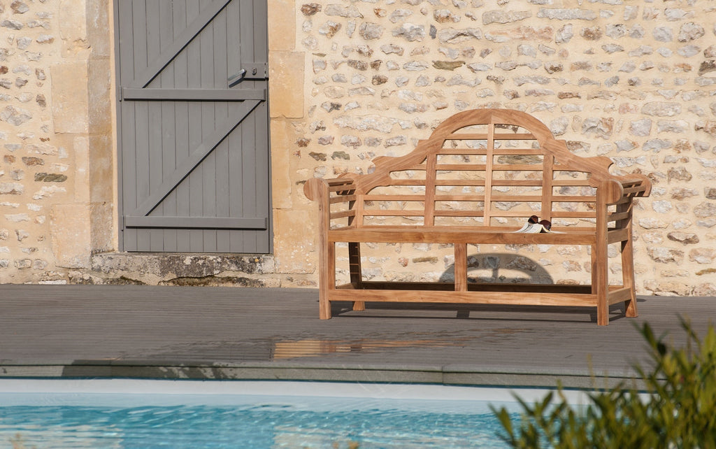 Fun - Banc De Jardin - Marron