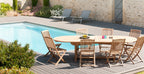 Fun - Table De Jardin 10/12 Pers - Marron