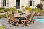 Fun - Table De Jardin 10/12 Pers - Marron