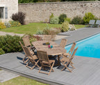 Fun - Table De Jardin 10/12 Pers - Marron