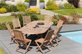 Fun - Table De Jardin 10/12 Pers - Marron