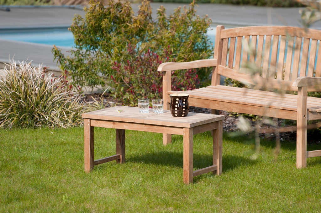 Fun - Table Basse De Jardin - Marron