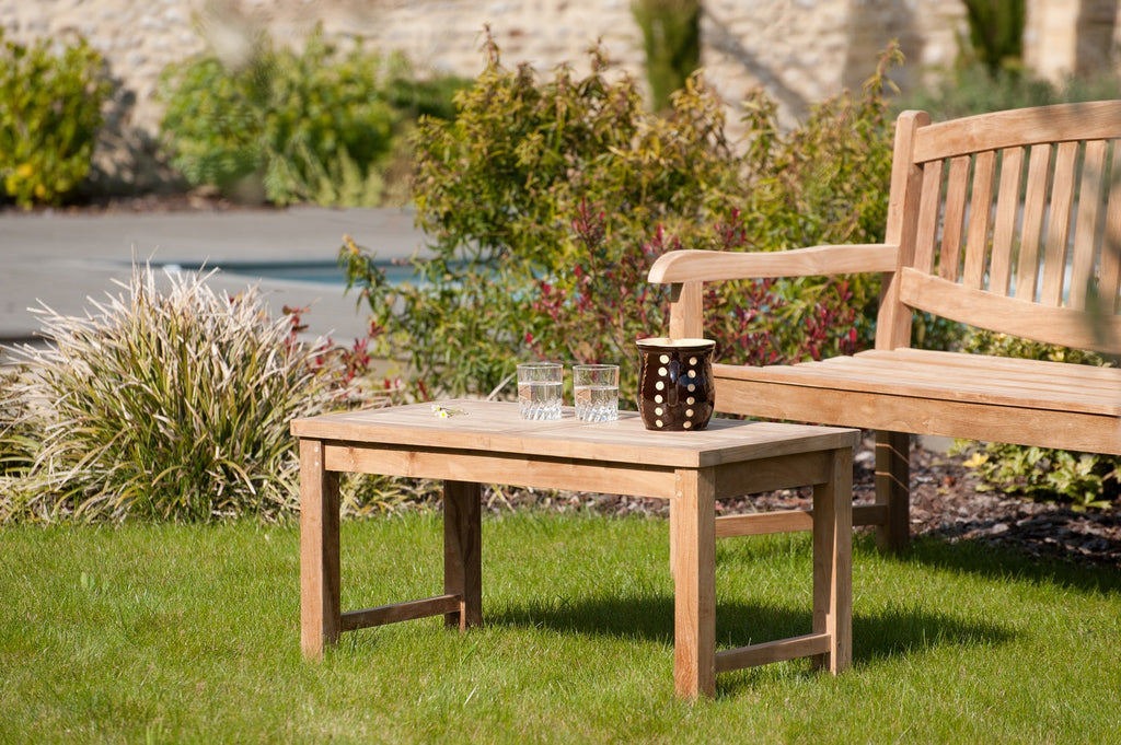 Fun - Table Basse De Jardin - Marron