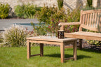 Fun - Table Basse De Jardin - Marron