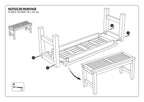 Fun - Table Basse De Jardin - Marron