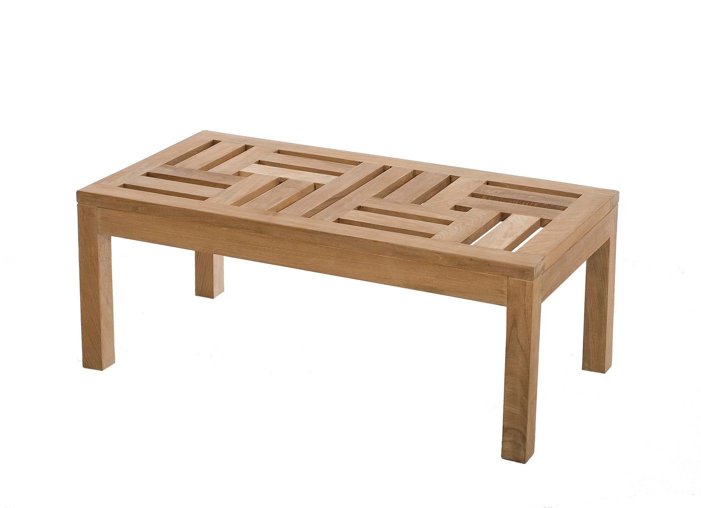 Fun - Table Basse De Jardin - Marron