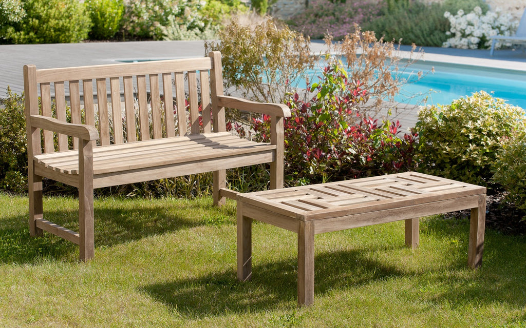 Fun - Table Basse De Jardin - Marron