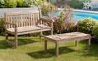 Fun - Table Basse De Jardin - Marron