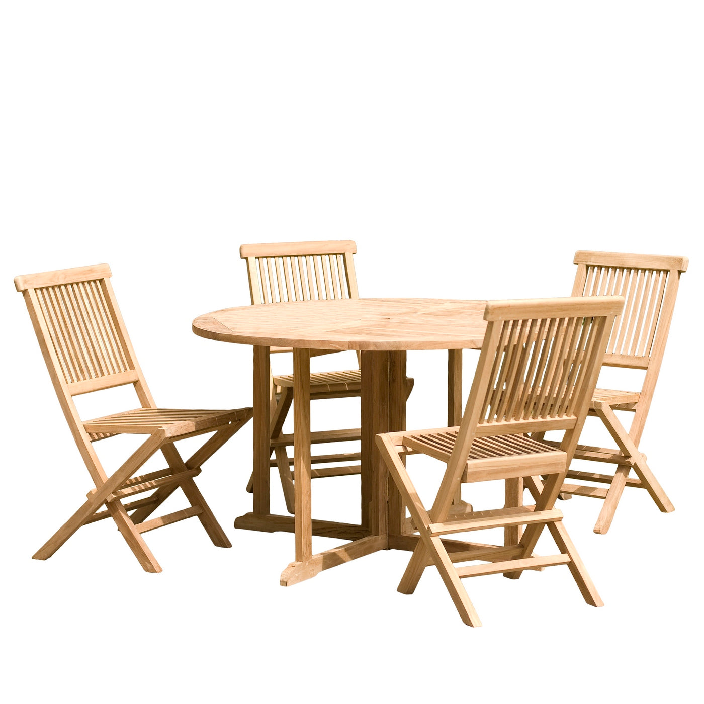 Fun - Salon De Jardin 4/6 Pers - Marron