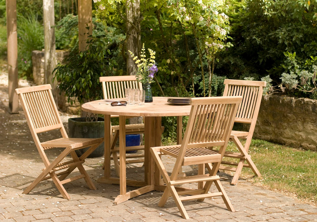 Fun - Salon De Jardin 4/6 Pers - Marron