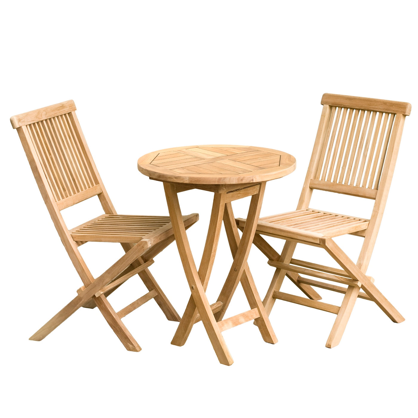 Fun - Salon De Jardin 2 Pers - Marron