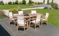 Fun - Lot De 2 Fauteuils Jardin - Marron/Blanc
