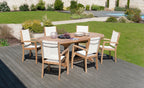 Fun - Lot De 2 Fauteuils Jardin - Marron/Blanc