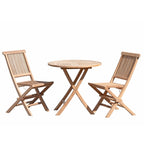 Fun - Salon De Jardin 2 Pers - Marron