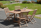 Fun - Table De Jardin 4/6 Pers - Marron